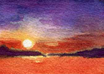 "Sailor's Delight" by Mary Ann Inman, Clinton WI - Watercolor, SOLD